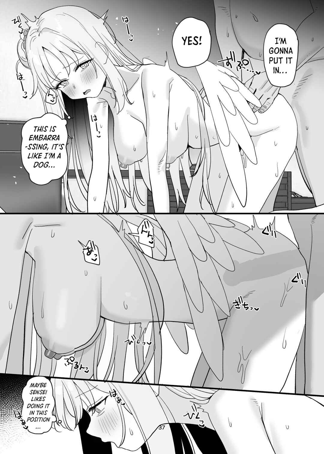 Page 37 Chapter Unknown_ef0e Blue Archive - It’s Okay for a Student to Have Sex with Sensei, Right?