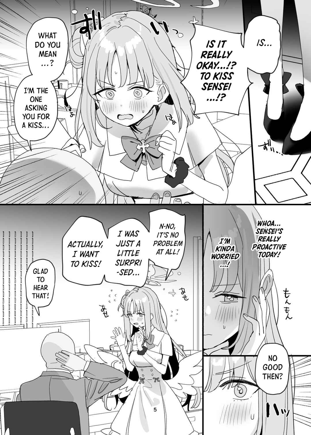 Page 5 Chapter Unknown_ef0e Blue Archive - It’s Okay for a Student to Have Sex with Sensei, Right?