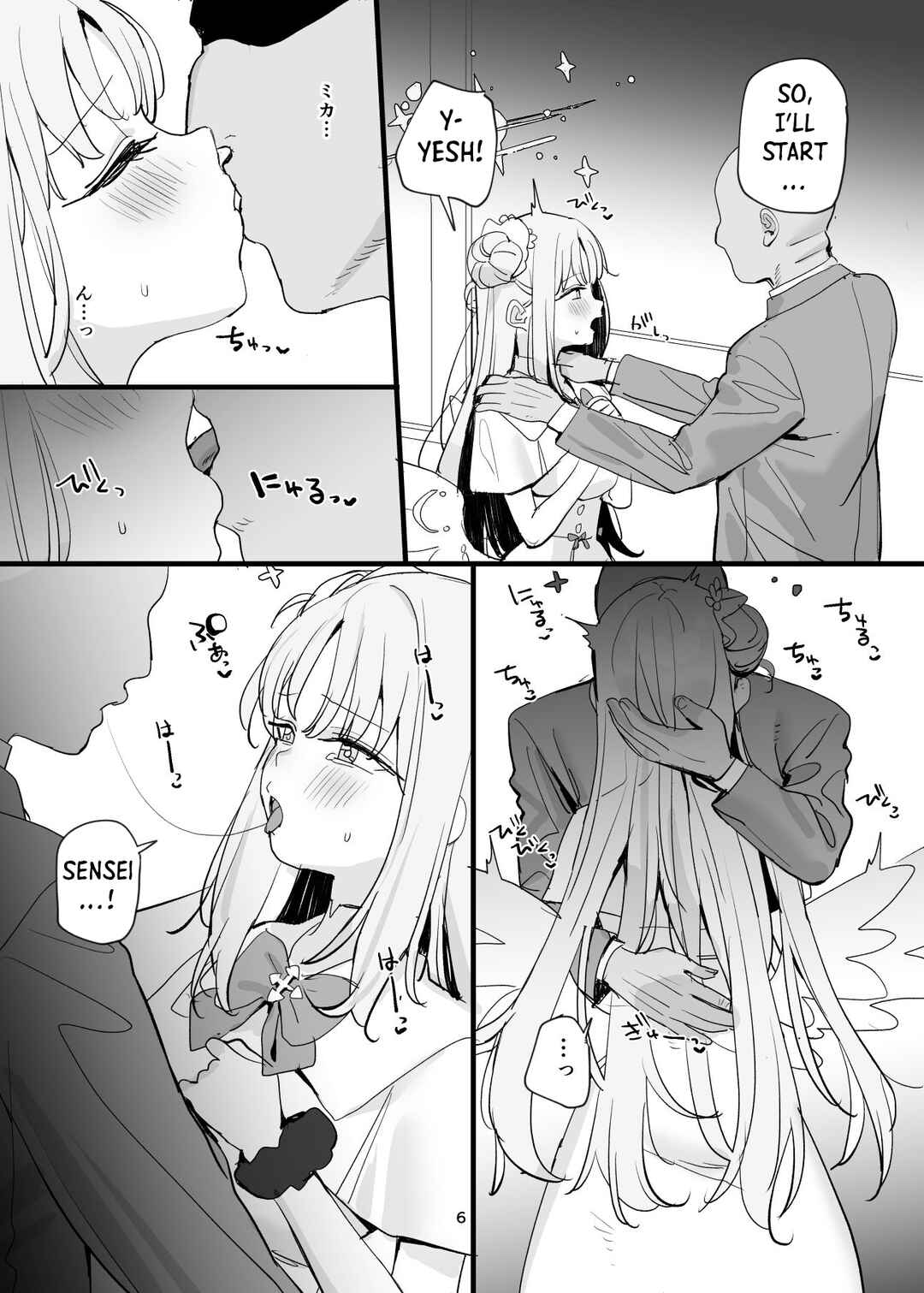 Page 6 Chapter Unknown_ef0e Blue Archive - It’s Okay for a Student to Have Sex with Sensei, Right?