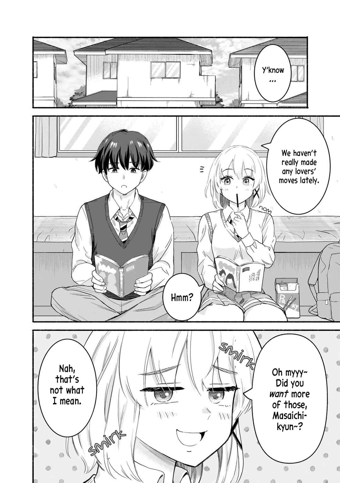 Page 4 Chapter 37 Nee, Mou Isso Tsukiacchau? Osananajimi no Bishoujo ni Tanomarete, Camo Kareshi Hajimemashita