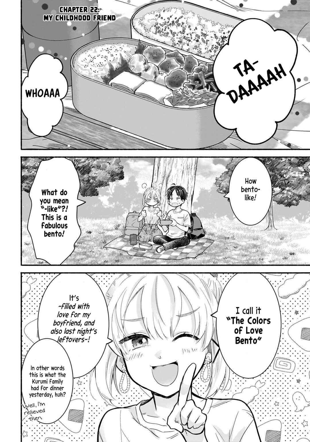 Page 1 Chapter 22 Nee, Mou Isso Tsukiacchau? Osananajimi no Bishoujo ni Tanomarete, Camo Kareshi Hajimemashita