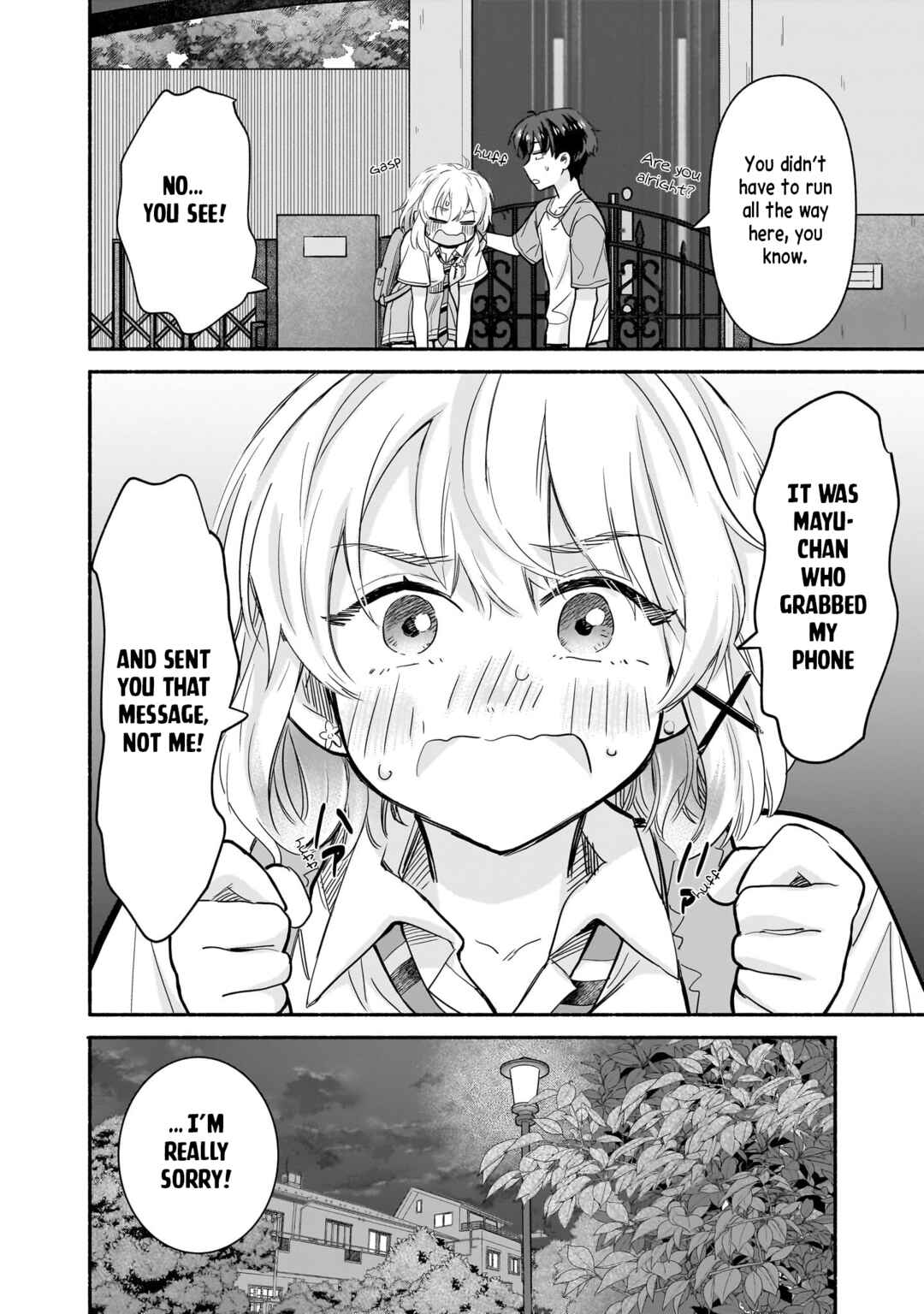 Page 10 Chapter 24 Nee, Mou Isso Tsukiacchau? Osananajimi no Bishoujo ni Tanomarete, Camo Kareshi Hajimemashita