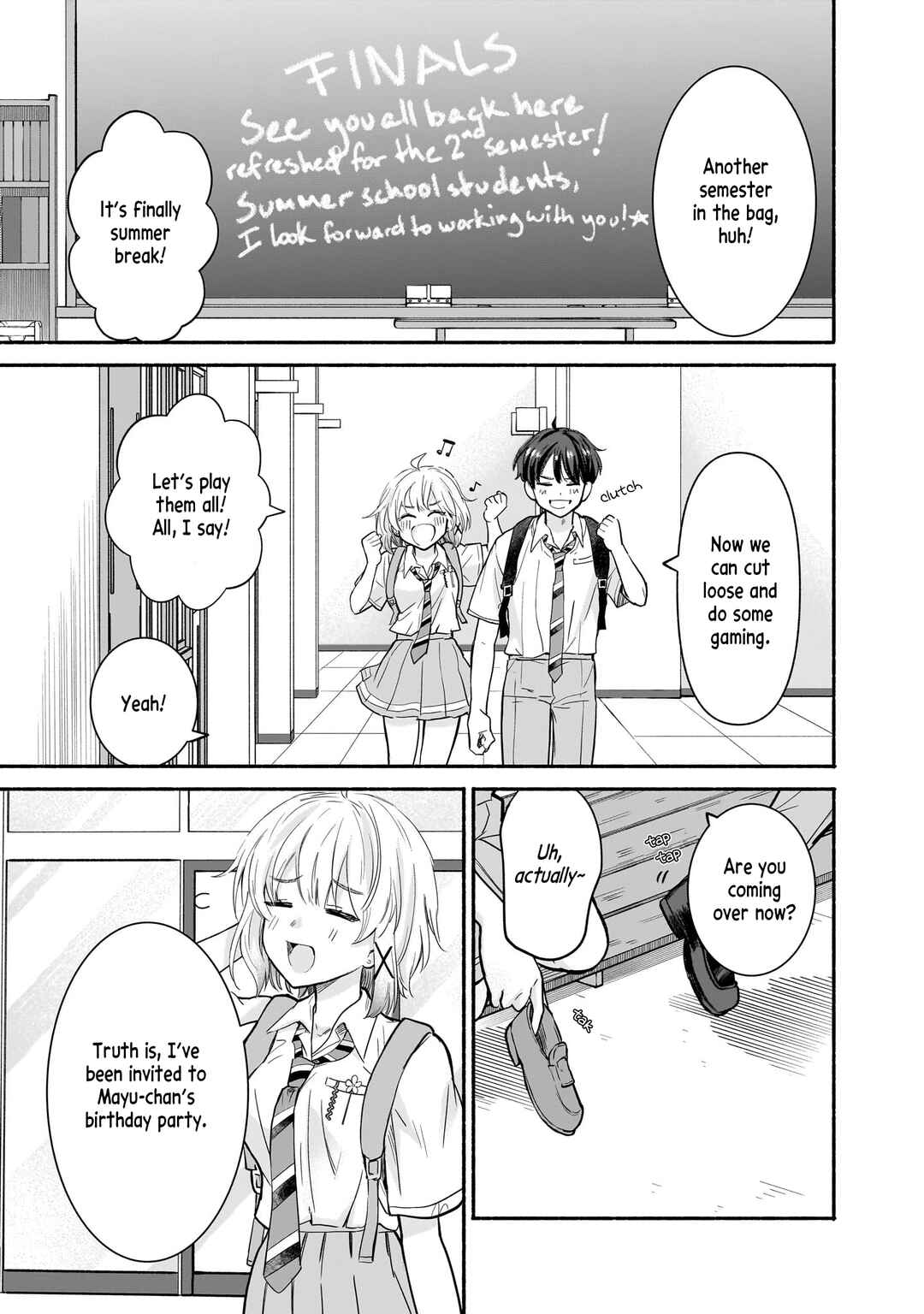 Page 3 Chapter 24 Nee, Mou Isso Tsukiacchau? Osananajimi no Bishoujo ni Tanomarete, Camo Kareshi Hajimemashita