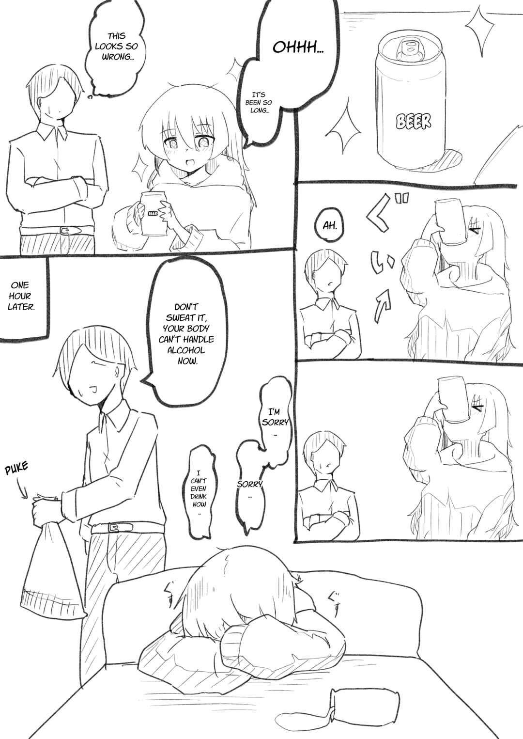 Page 1 Chapter 21 Iroiro Ushinatta TS Ko.