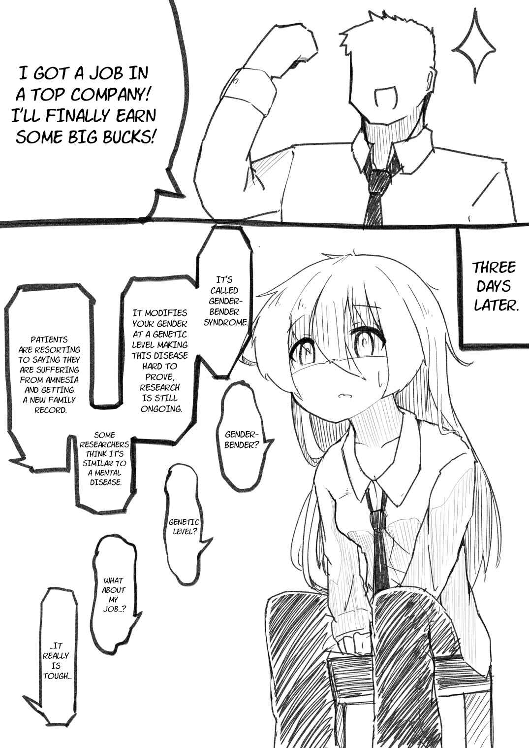 Page 1 Chapter 1 Iroiro Ushinatta TS Ko.