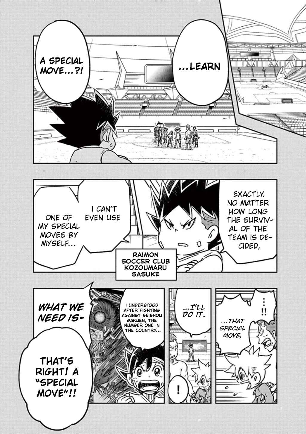 Page 4 Chapter 3 Inazuma Eleven: Balance of Ares