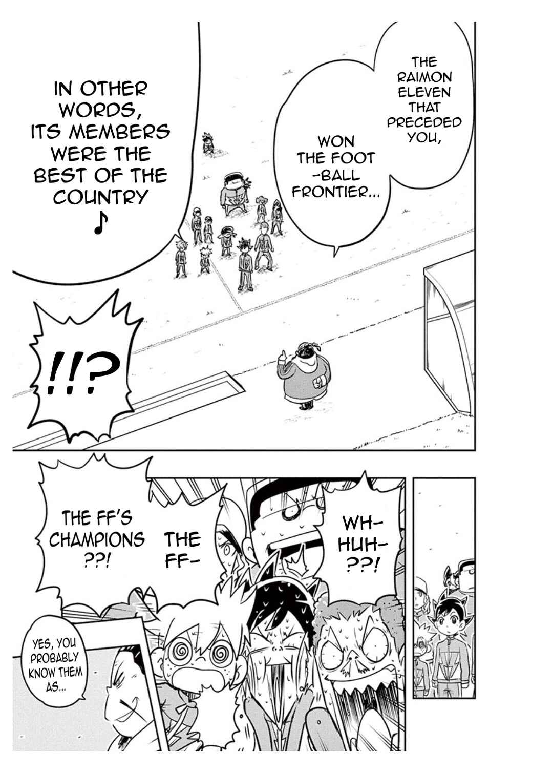 Page 8 Chapter 5 Inazuma Eleven: Balance of Ares