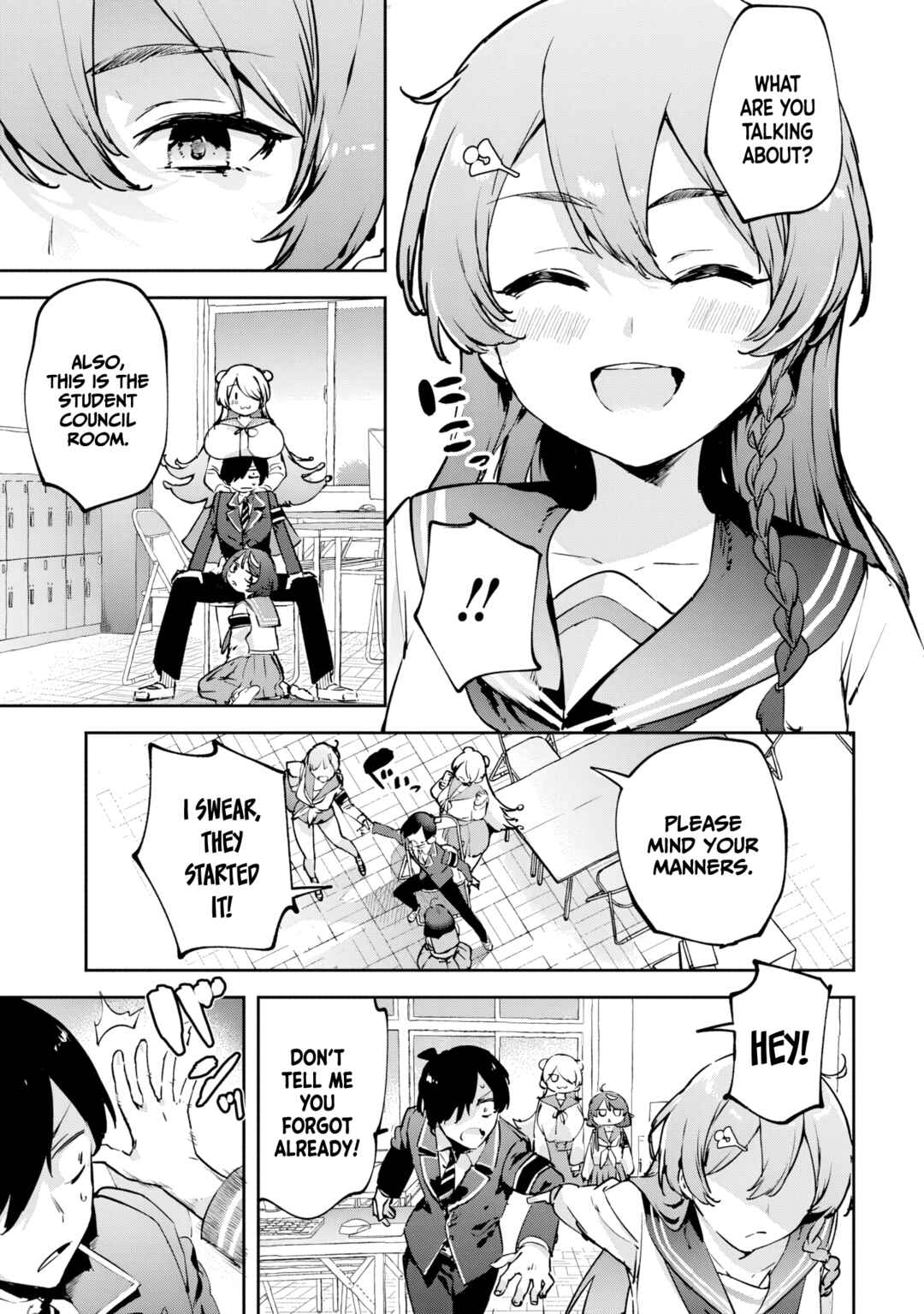 Page 19 Chapter 1.1 CMYK - Sameda Kazuou wa Chuunibyou ga Naosenai