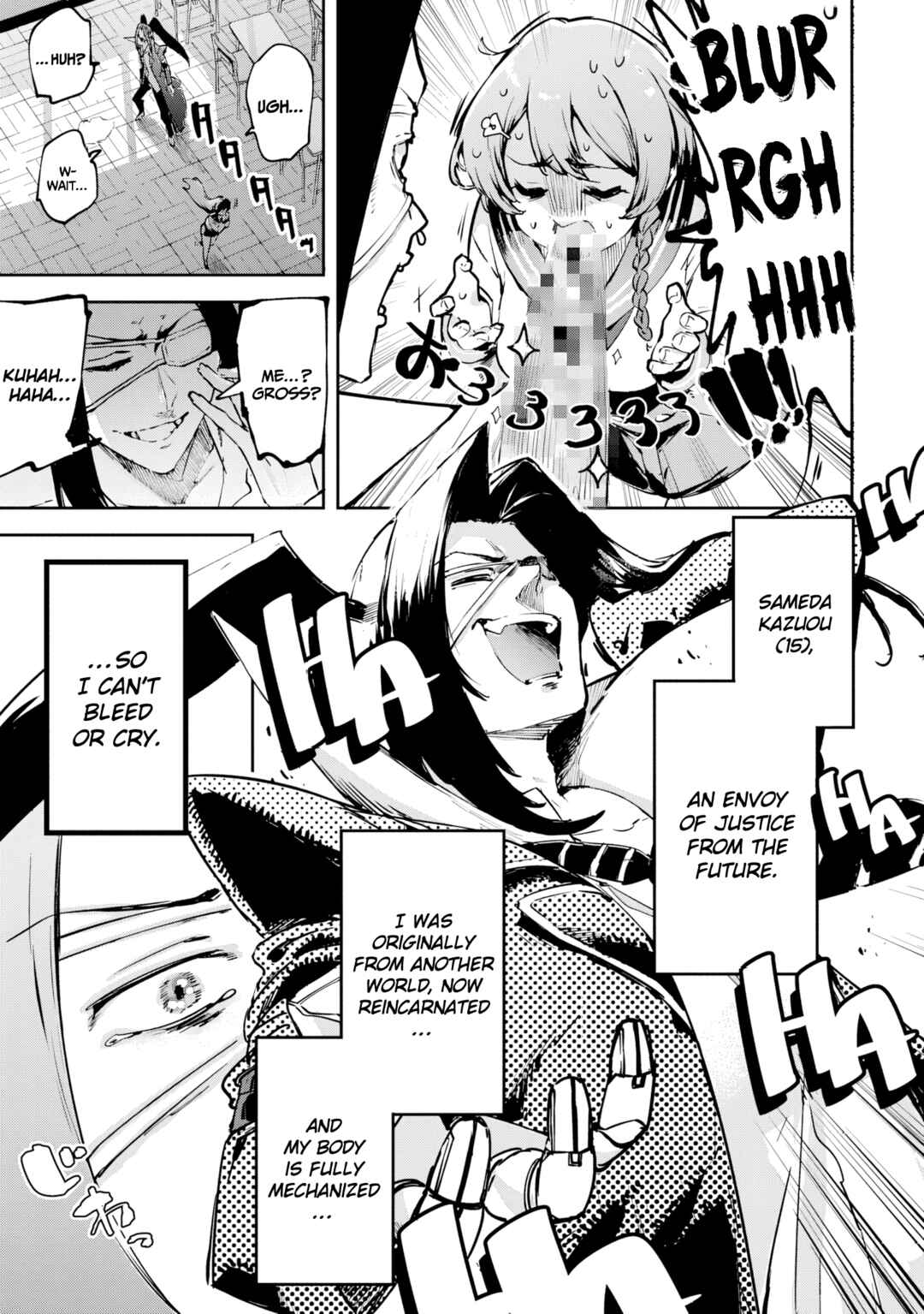 Page 5 Chapter 1.1 CMYK - Sameda Kazuou wa Chuunibyou ga Naosenai