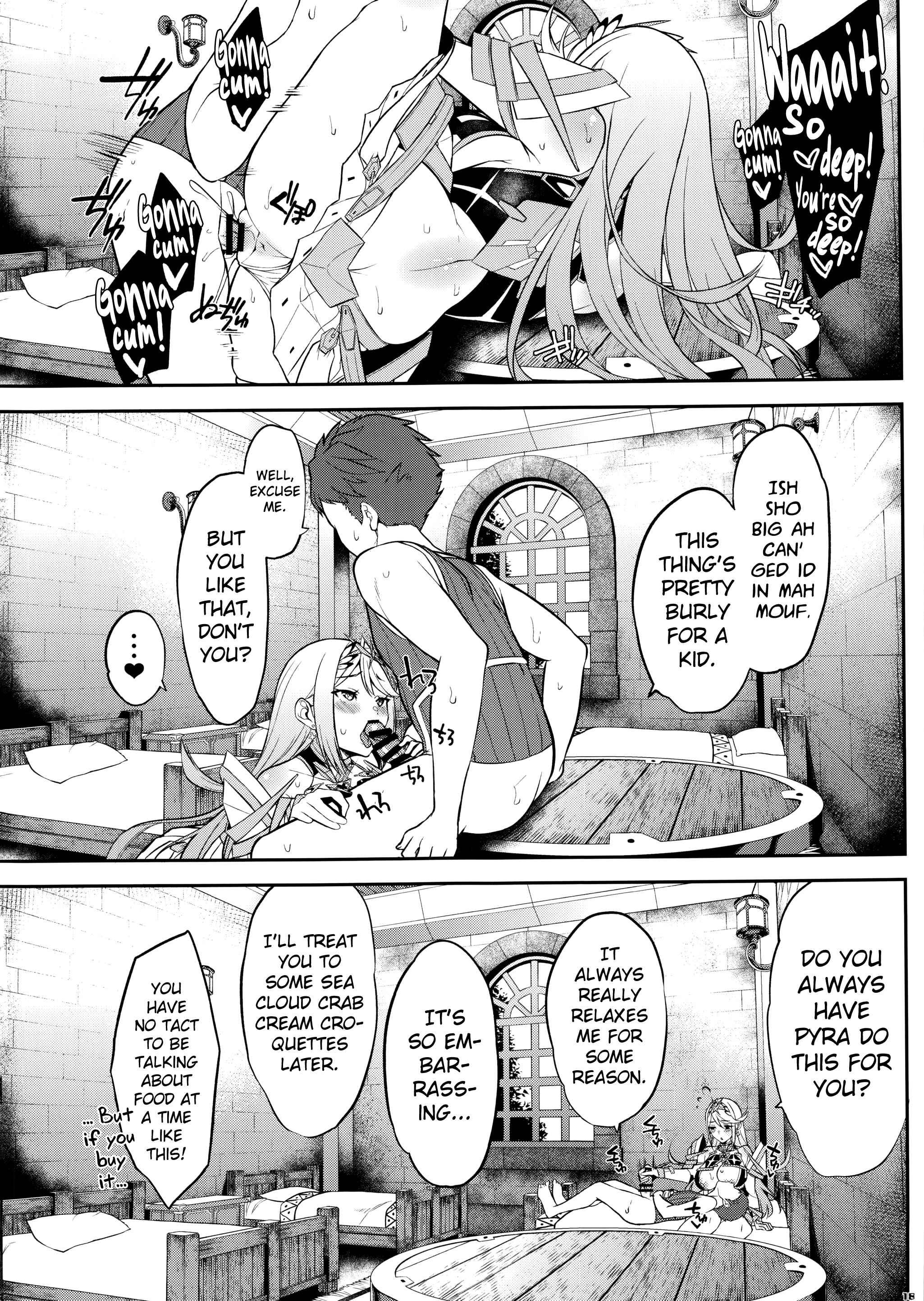 Page 19 Chapter Unknown_84a4 Xenoblade Chronicles 2 - Hikari Are - Fiat Lux (Doujinshi)