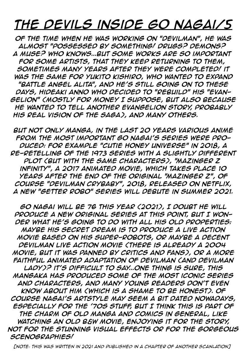 Page 38 Chapter 80 Devilman Saga