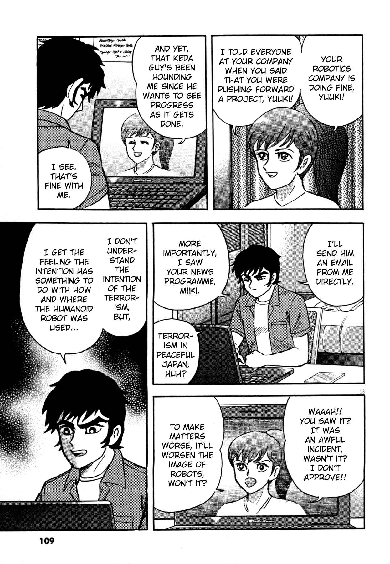 Page 13 Chapter 4 Devilman Saga