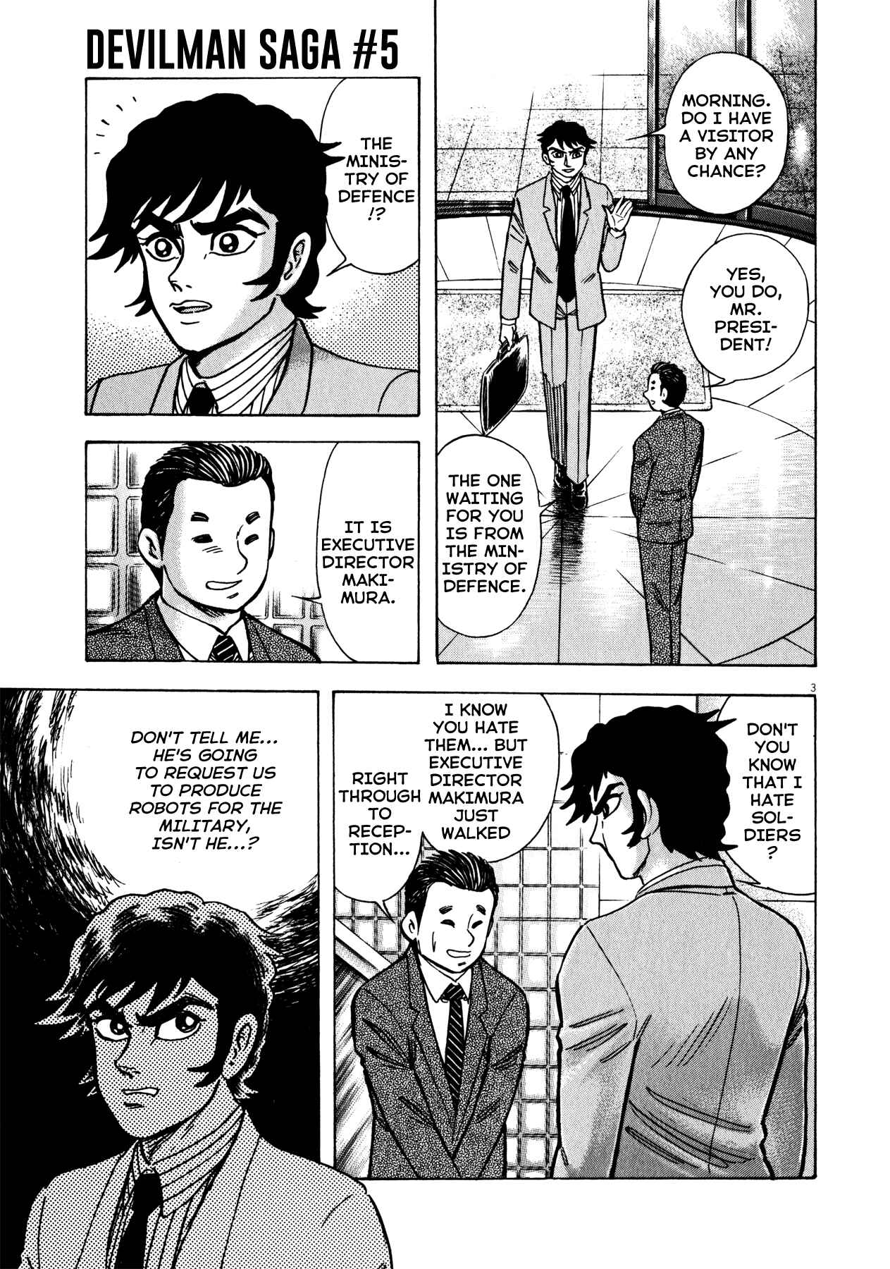 Page 3 Chapter 38 Devilman Saga