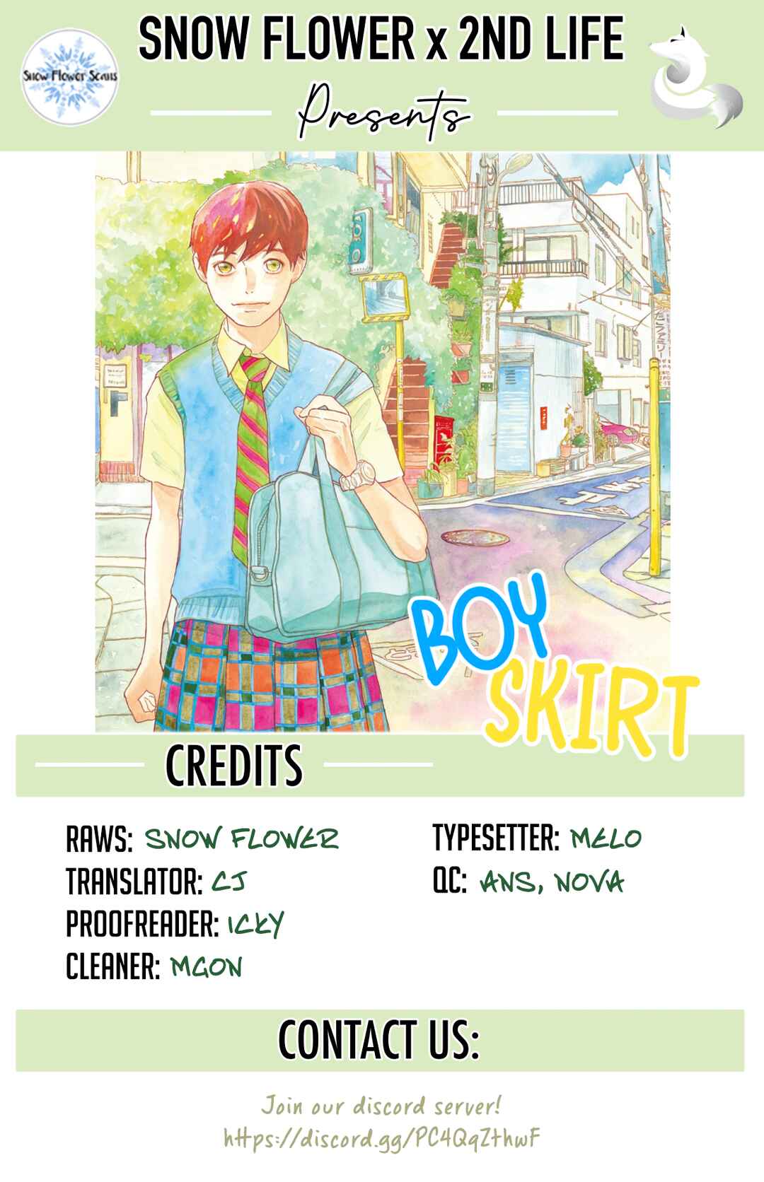 Page 2 Chapter 1 Boy ☆ Skirt