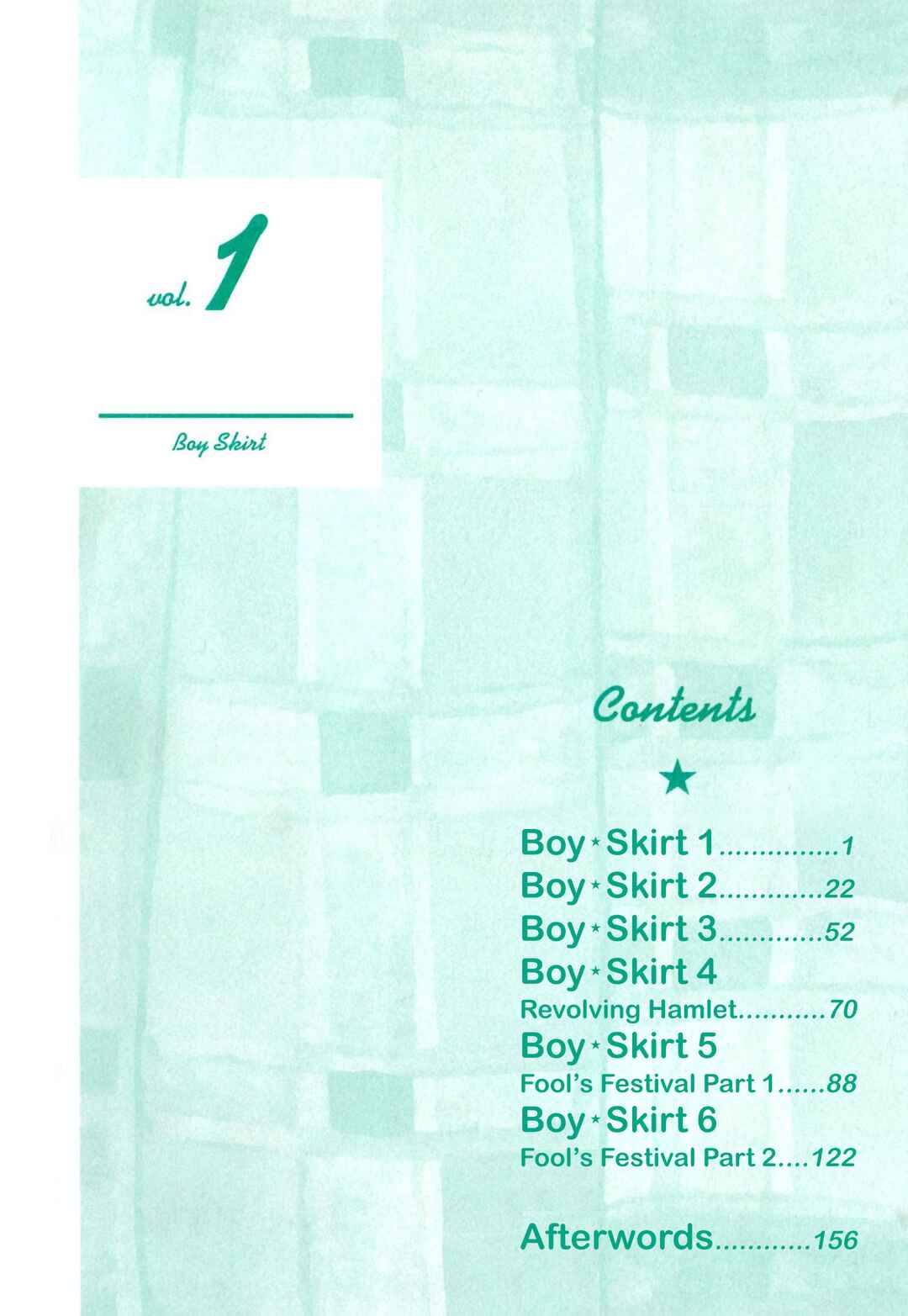 Page 7 Chapter 1 Boy ☆ Skirt