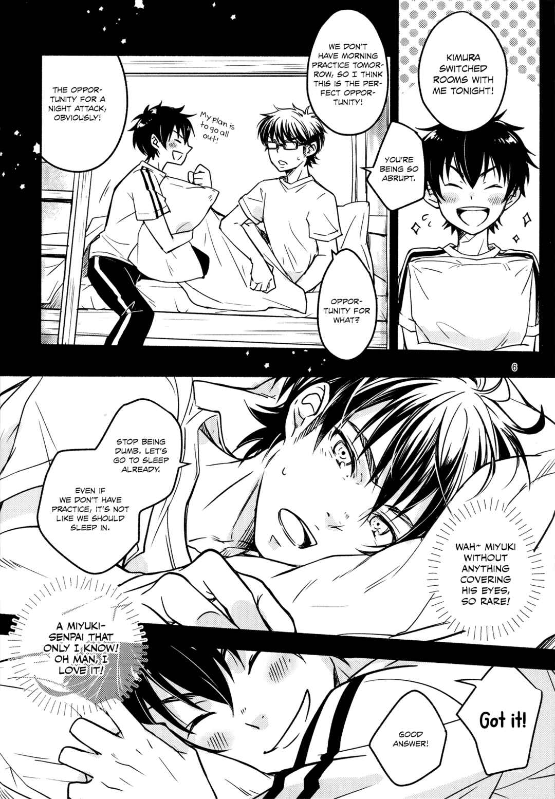Page 7 Chapter Unknown_6613 Diamond no Ace - Miyuki senpai to H ga shitai (Doujinshi)