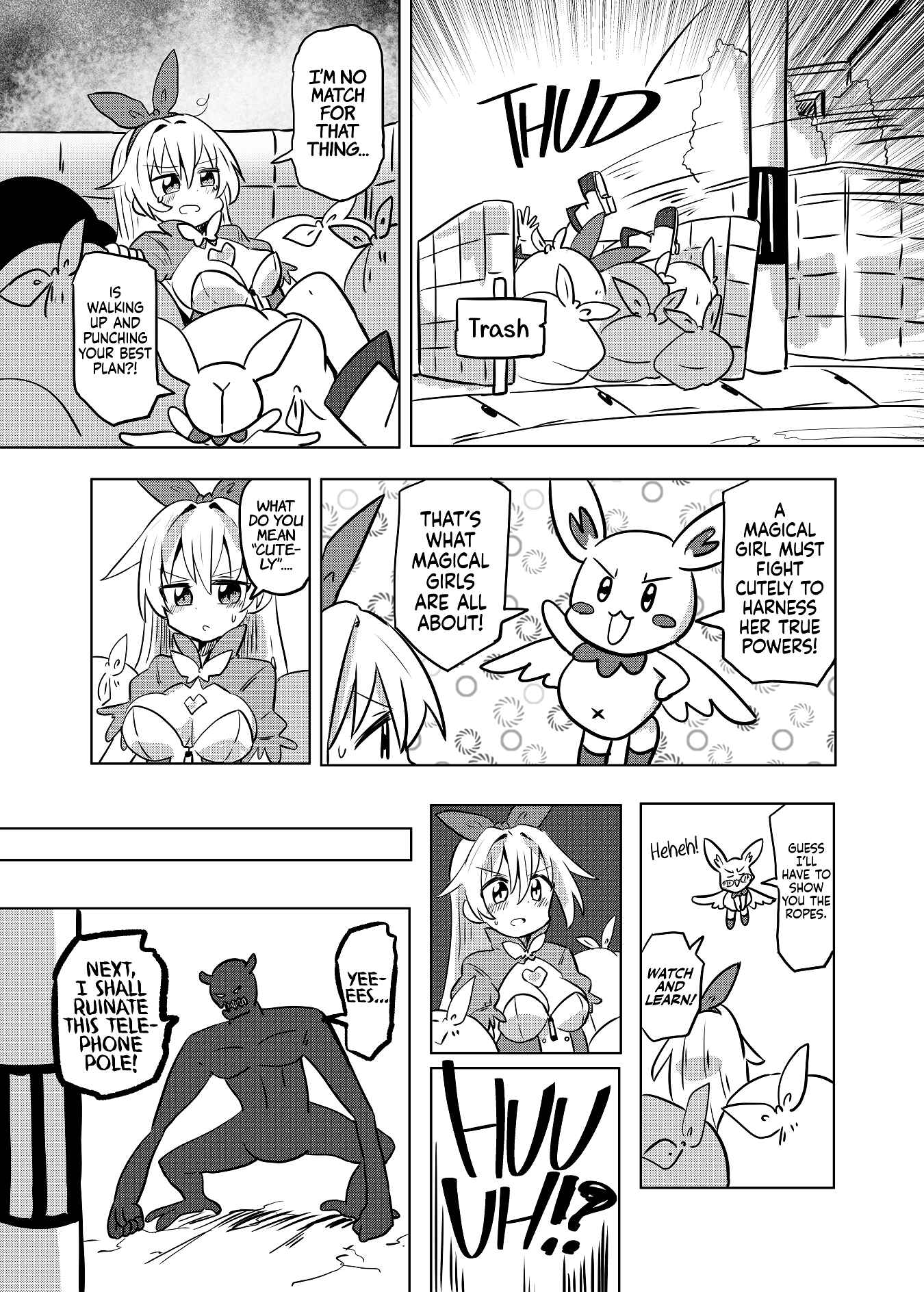Page 5 Chapter Unknown_bae7 Kawaiku Tatakawanaito Jitsuryoku ga Hakki Dekinai TS Mahou Shoujo no Manga