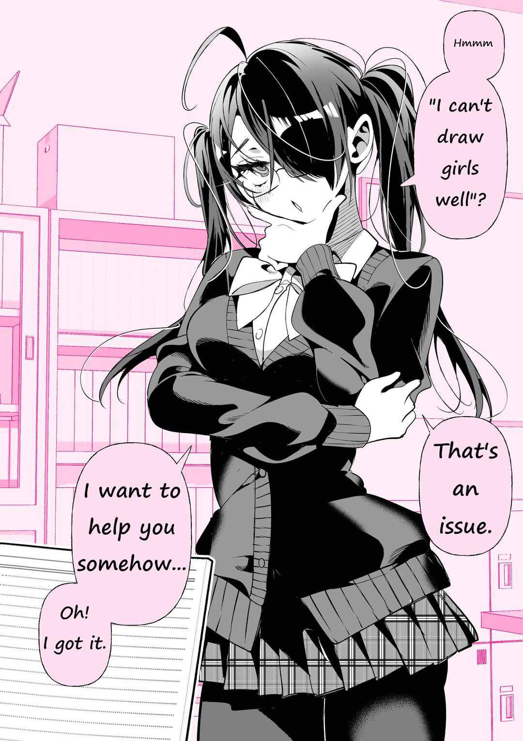 Page 1 Chapter 3 ○○ Manga wo Kashite Kureru Otaku Tomodachi
