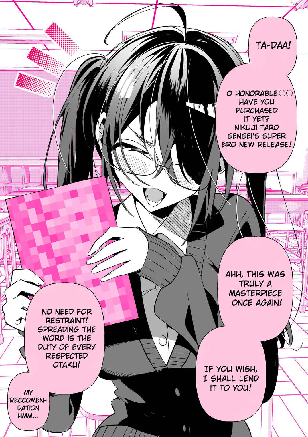 Page 1 Chapter 1 ○○ Manga wo Kashite Kureru Otaku Tomodachi
