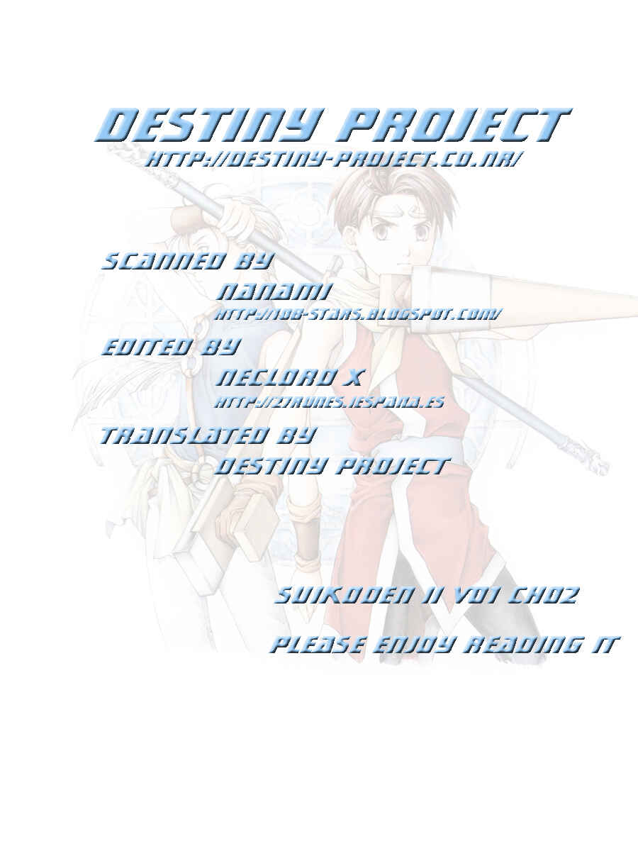 Page 1 Chapter 2 Gensou Suikoden II - Hiki Sakareshi Shukusei