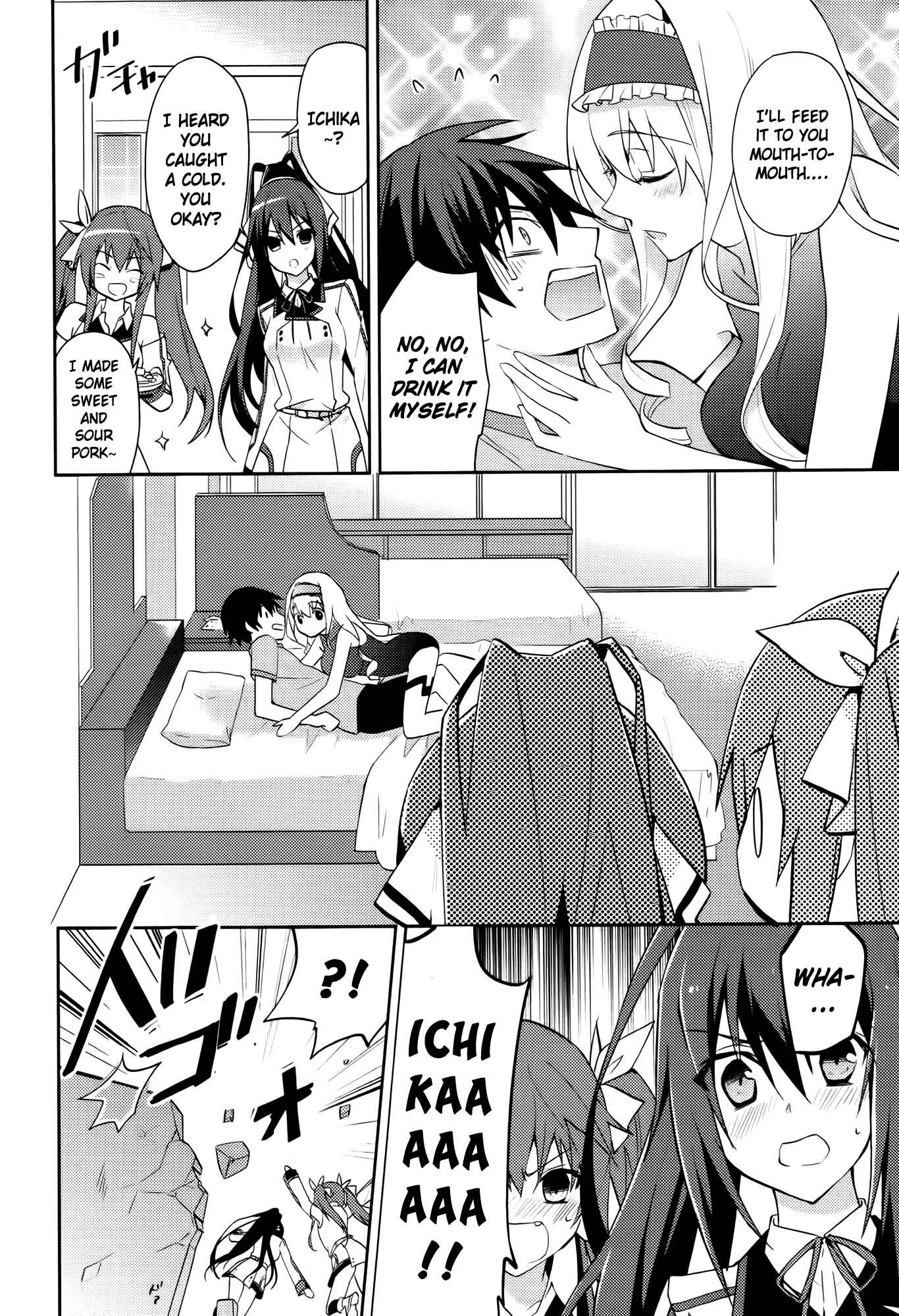 Page 14 Chapter 14 Infinite Stratos 2 - Official Anthology Comic