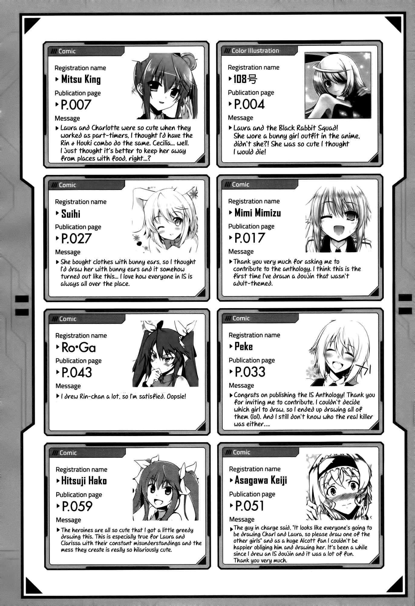 Page 10 Chapter 15 Infinite Stratos 2 - Official Anthology Comic