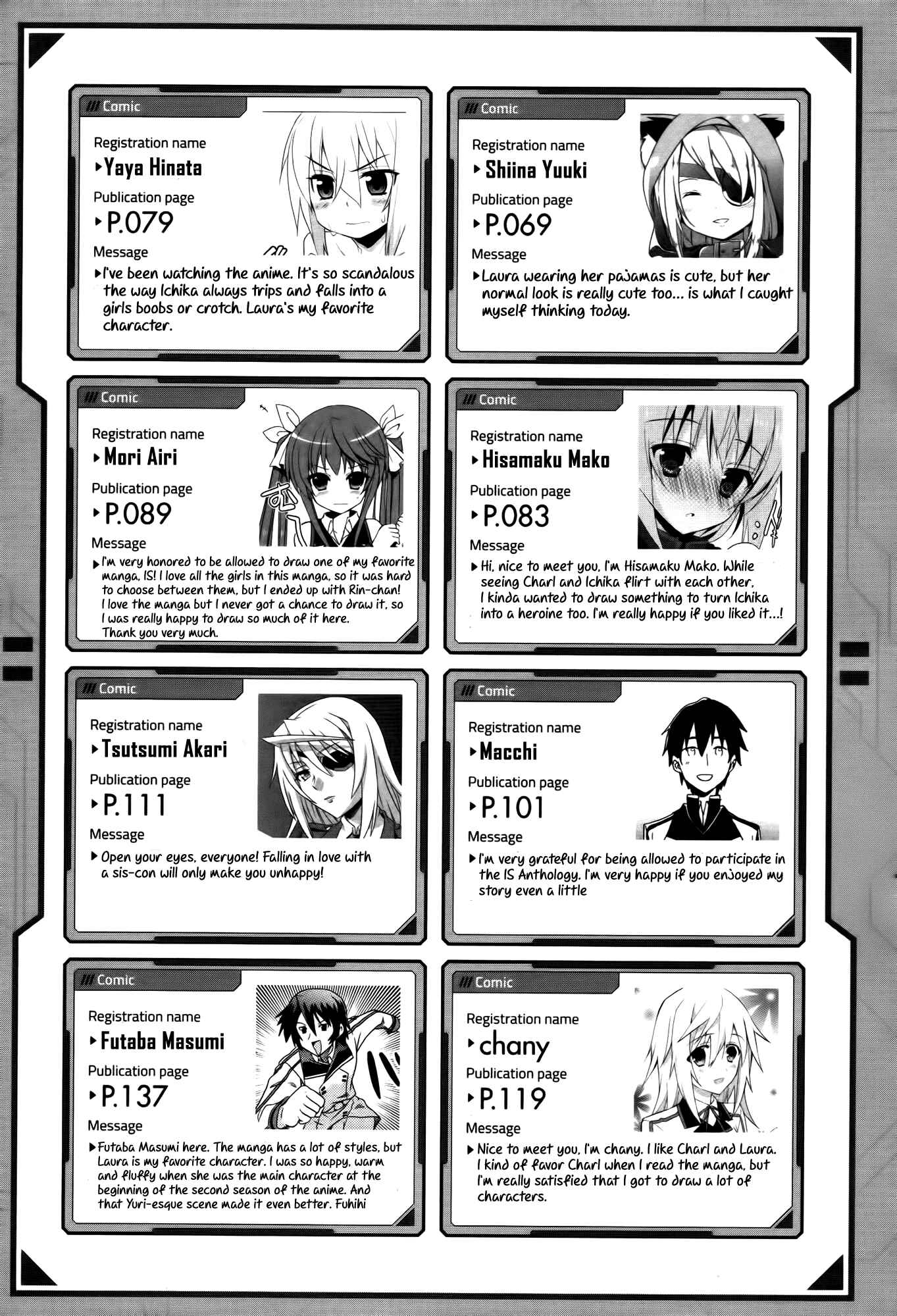 Page 11 Chapter 15 Infinite Stratos 2 - Official Anthology Comic