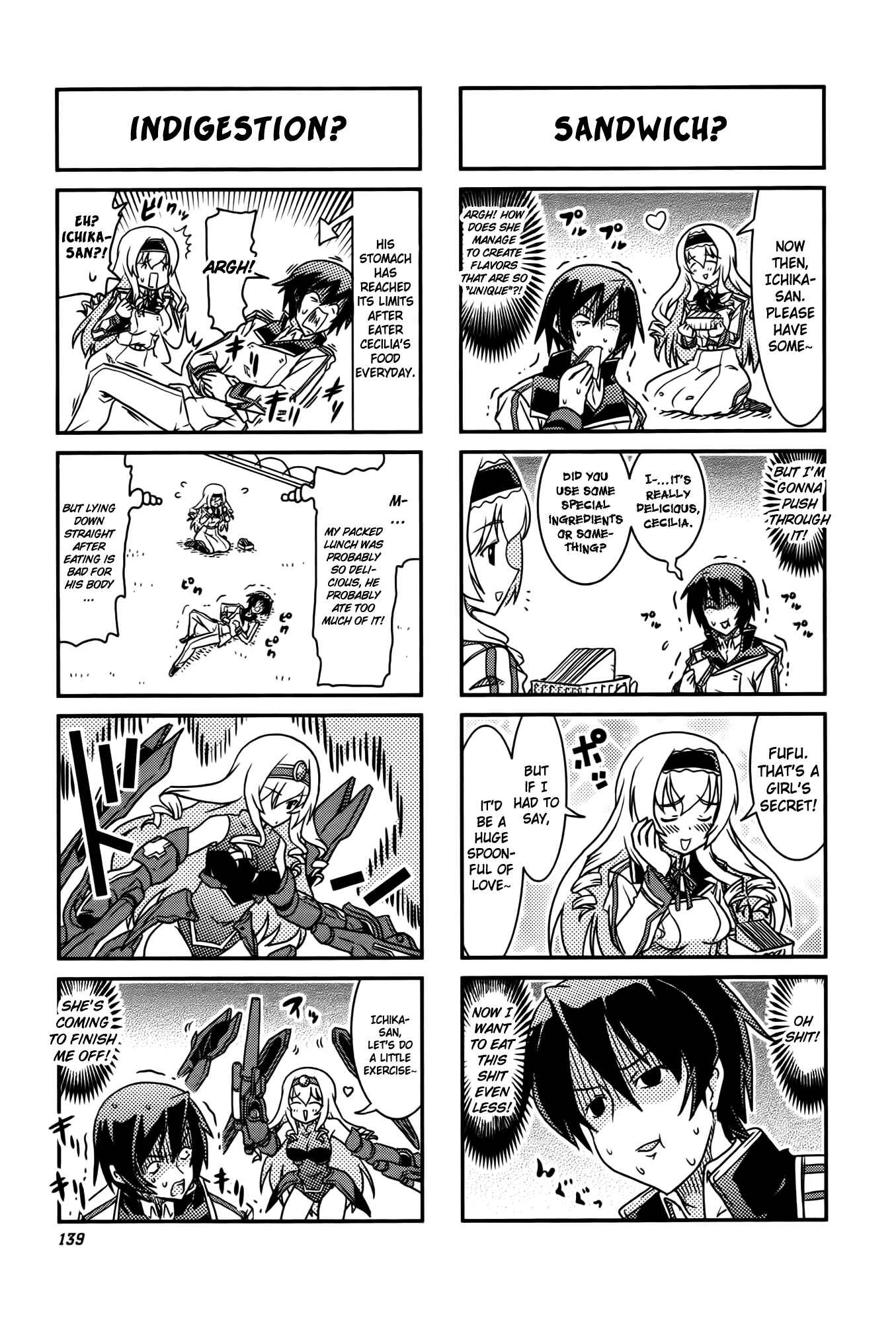 Page 3 Chapter 15 Infinite Stratos 2 - Official Anthology Comic
