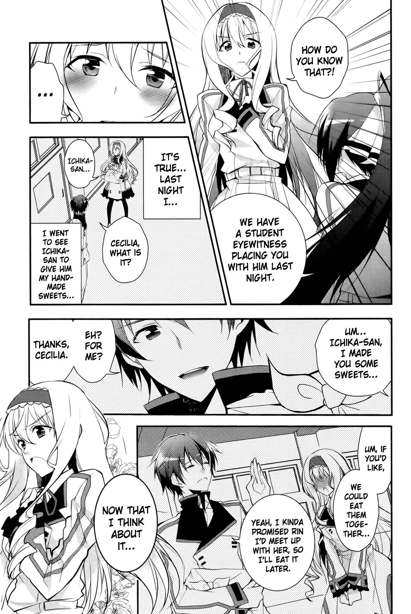 Page 3 Chapter 4 Infinite Stratos 2 - Official Anthology Comic