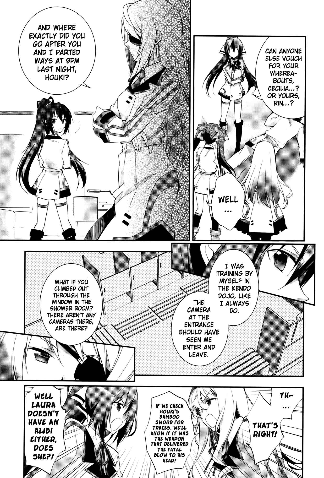 Page 5 Chapter 4 Infinite Stratos 2 - Official Anthology Comic