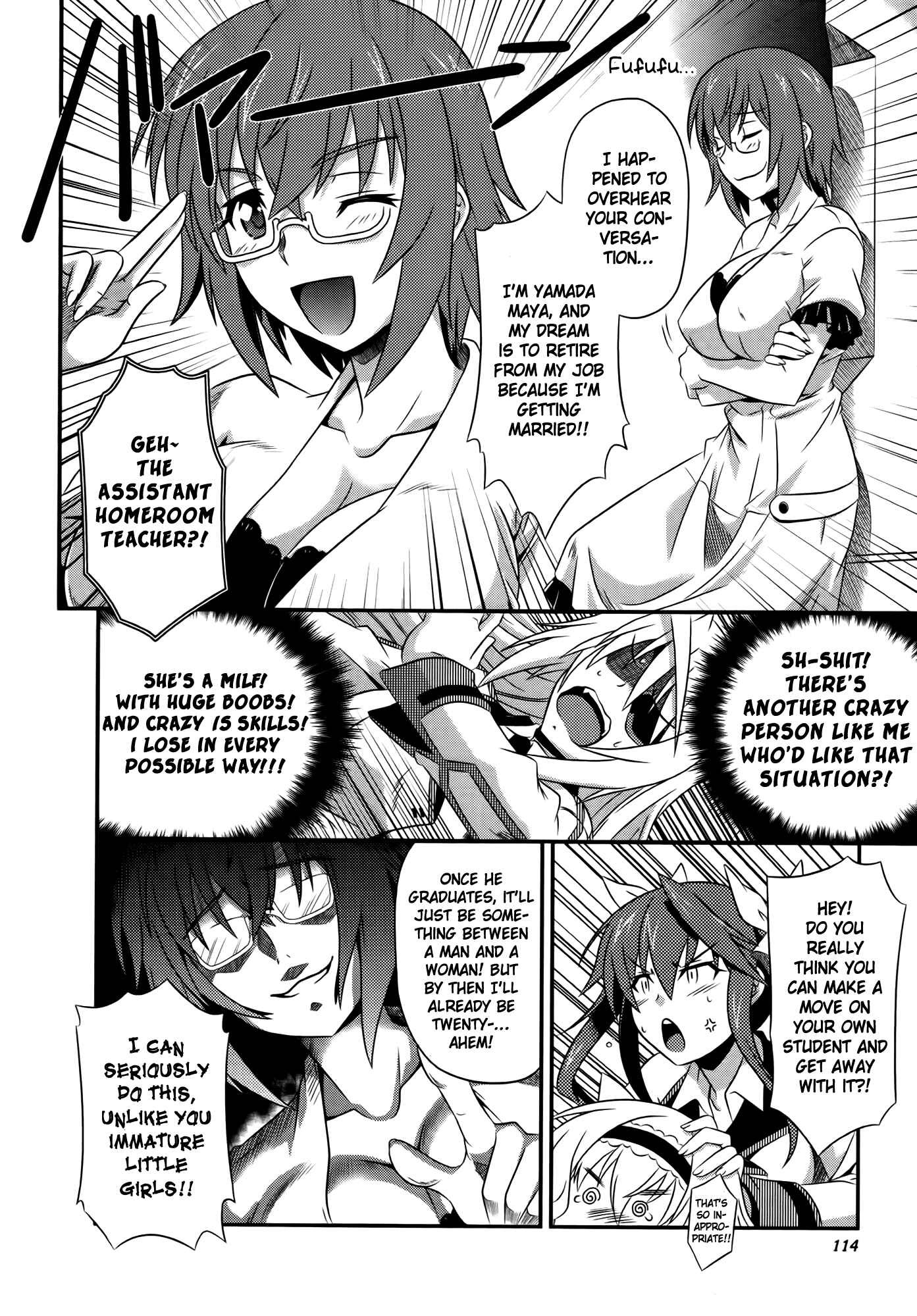Page 4 Chapter 13 Infinite Stratos 2 - Official Anthology Comic