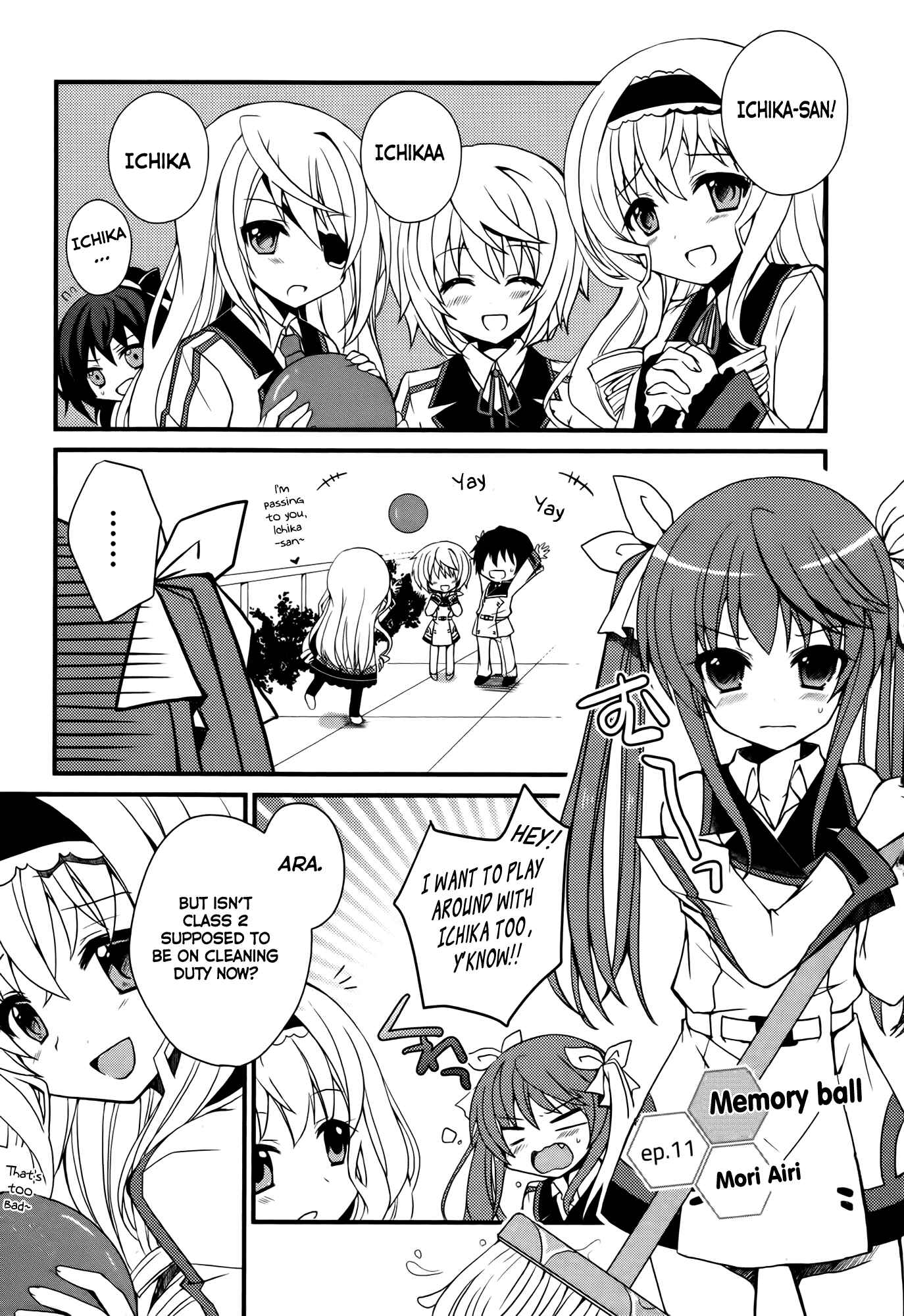 Page 1 Chapter 11 Infinite Stratos 2 - Official Anthology Comic