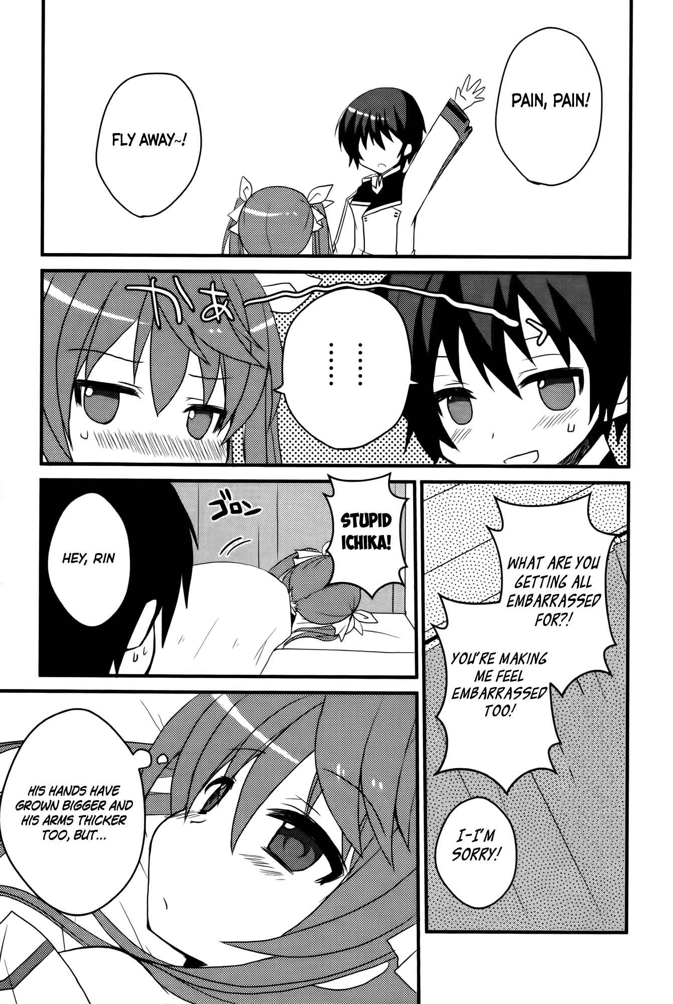 Page 9 Chapter 11 Infinite Stratos 2 - Official Anthology Comic