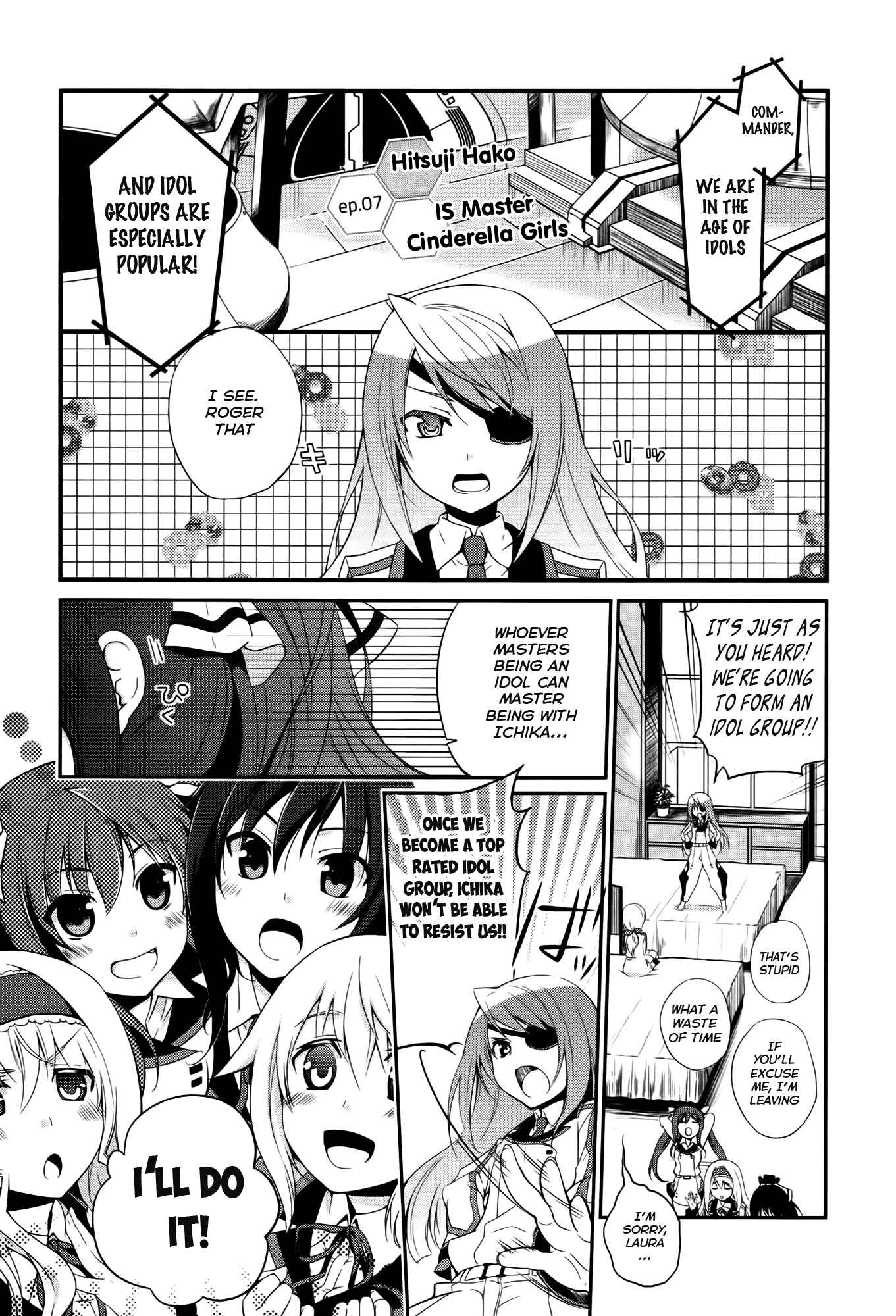 Page 1 Chapter 7 Infinite Stratos 2 - Official Anthology Comic