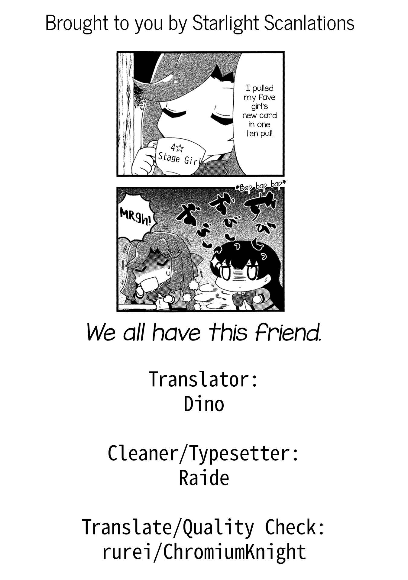 Page 9 Chapter 13 4-Koma Starlight