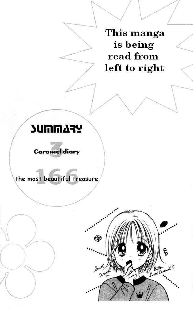 Page 1 Chapter 1.2 Caramel Diary