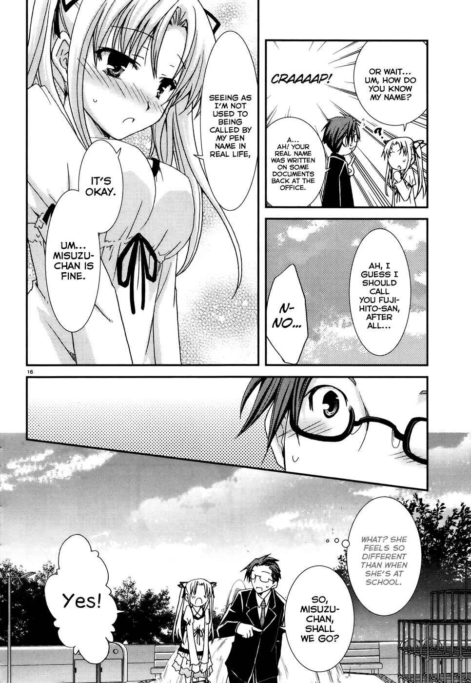 Page 16 Chapter 2 Ranobe no Hen!