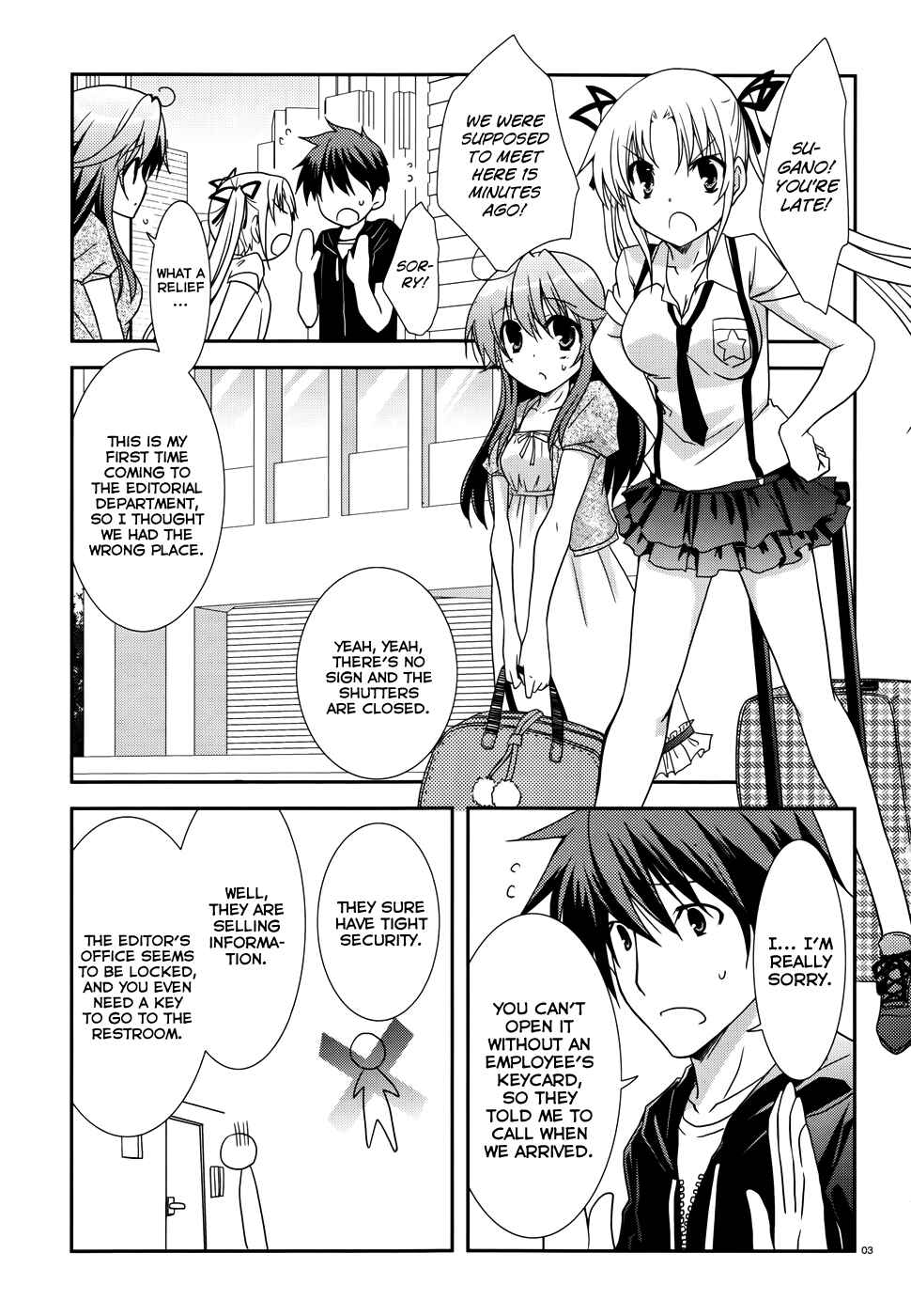 Page 4 Chapter 10 Ranobe no Hen!