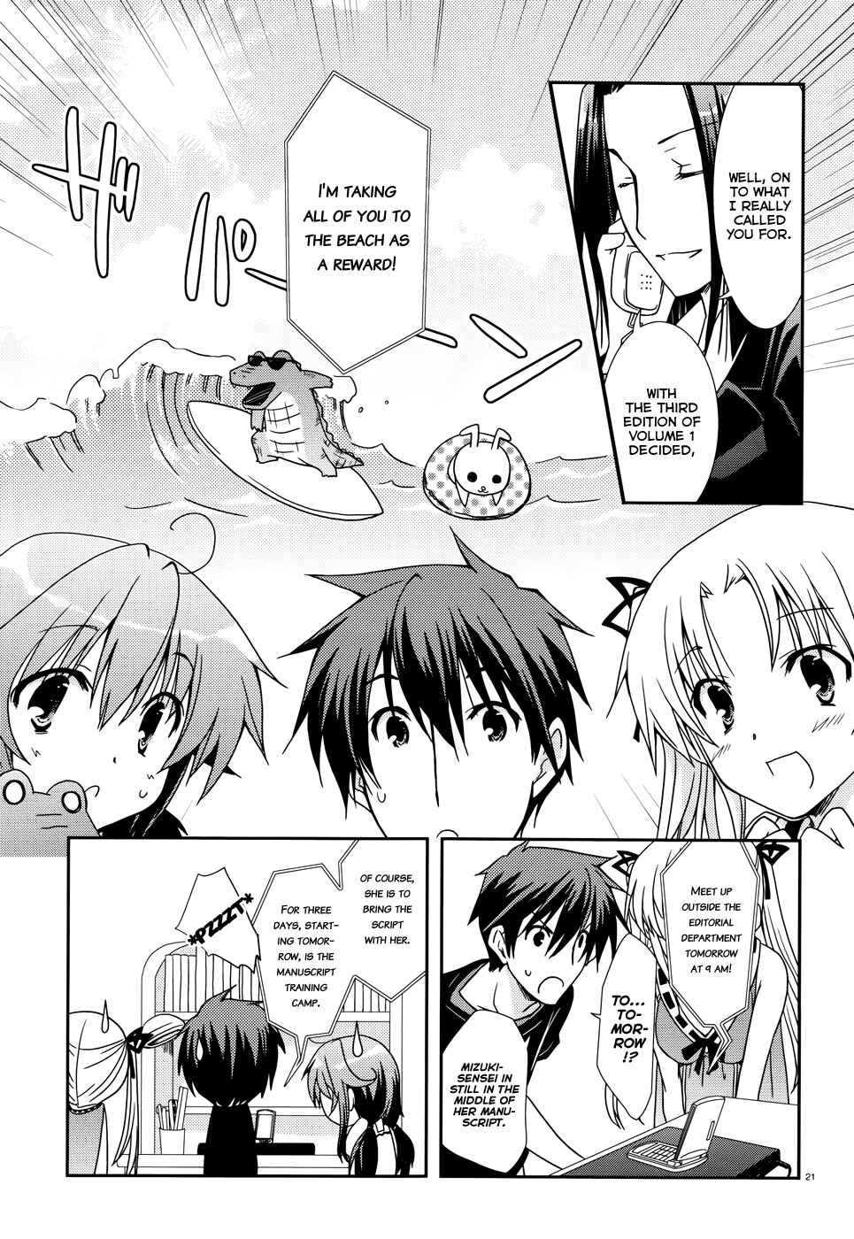 Page 22 Chapter 9 Ranobe no Hen!