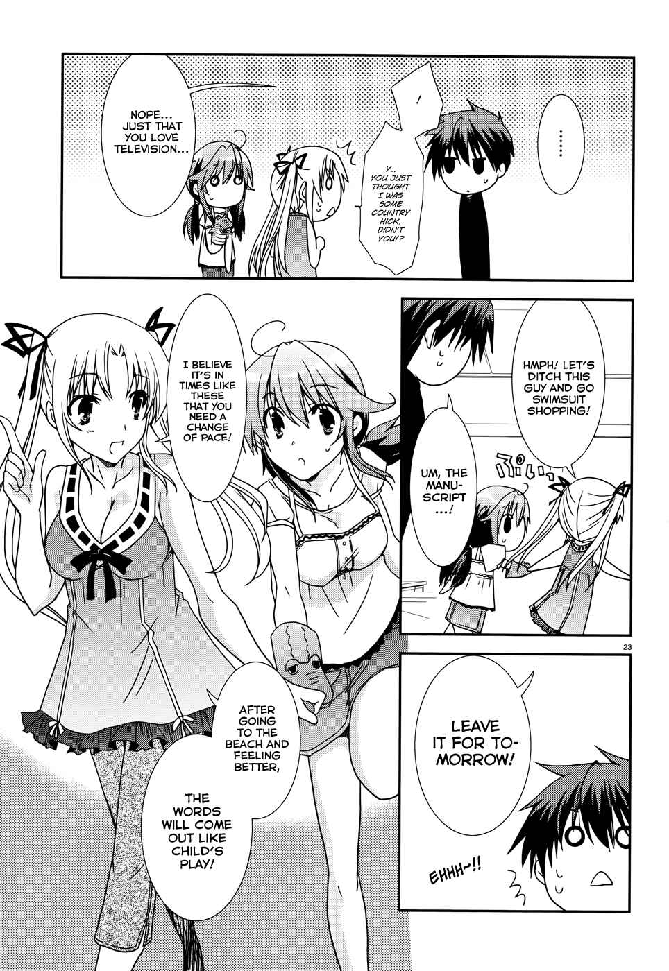 Page 24 Chapter 9 Ranobe no Hen!
