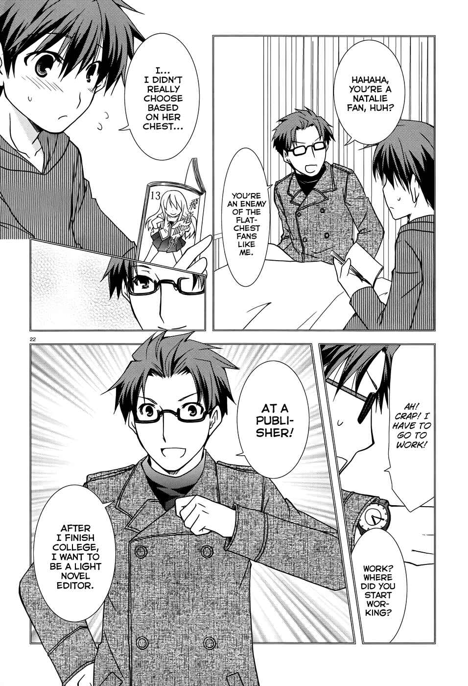 Page 22 Chapter 6 Ranobe no Hen!