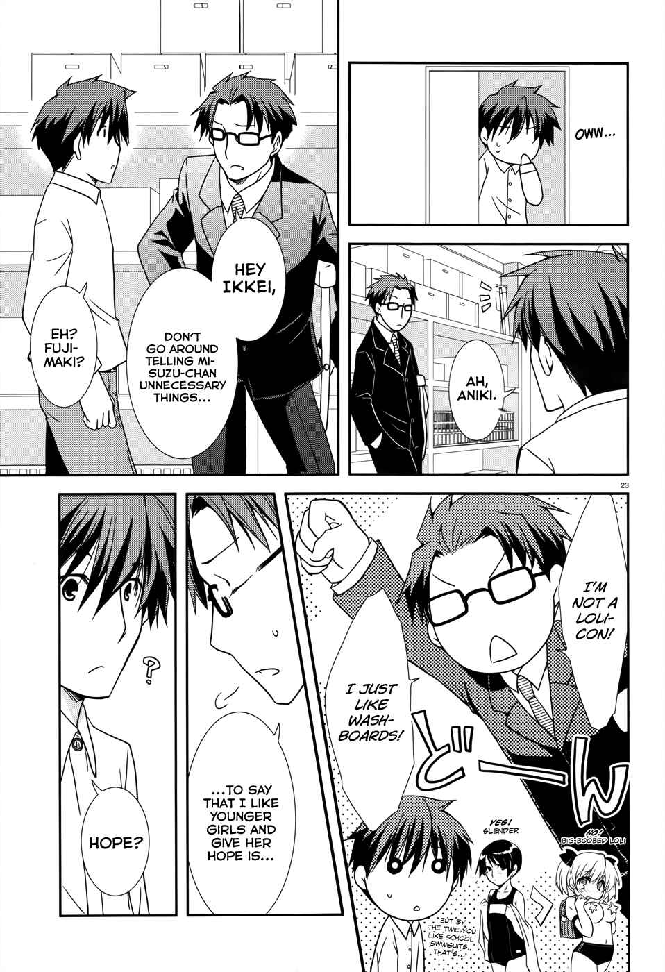 Page 24 Chapter 7 Ranobe no Hen!