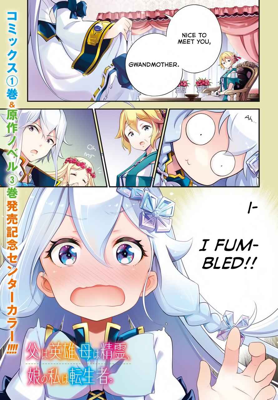 Page 2 Chapter 8 Reincarnated as the Daughter of the Legendary Hero and the Queen of Spirits