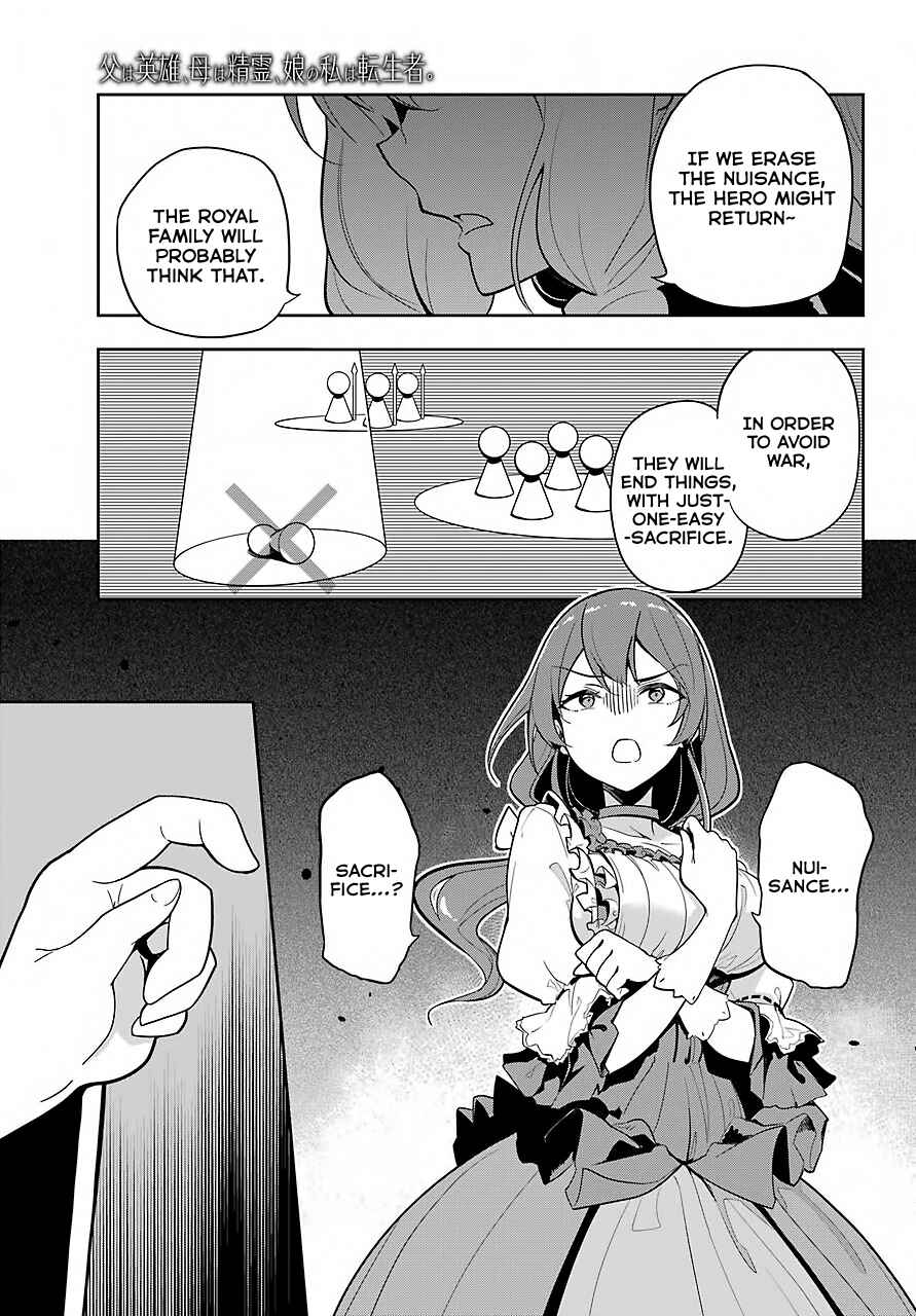 Page 12 Chapter 15 Reincarnated as the Daughter of the Legendary Hero and the Queen of Spirits