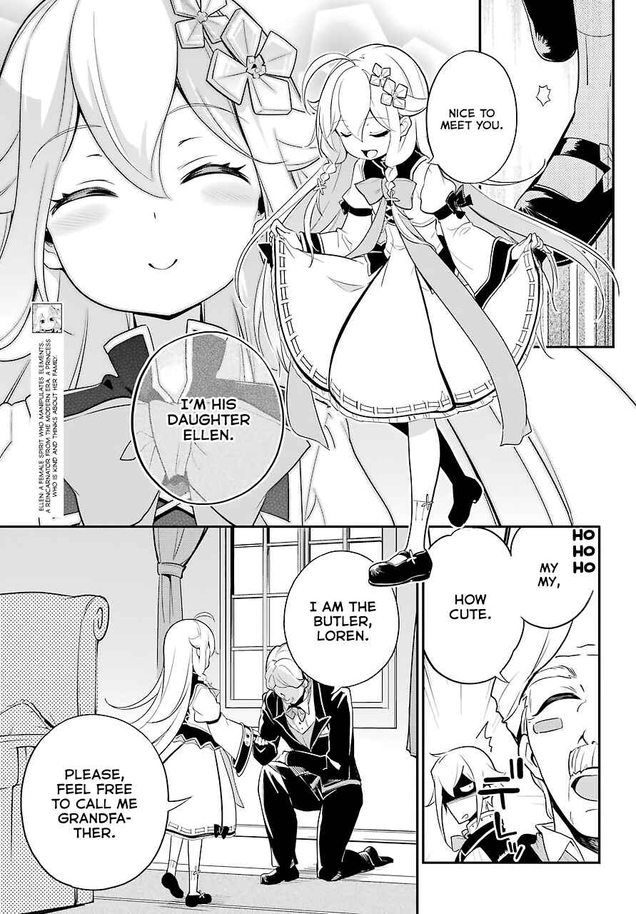 Page 4 Chapter 4 Reincarnated as the Daughter of the Legendary Hero and the Queen of Spirits