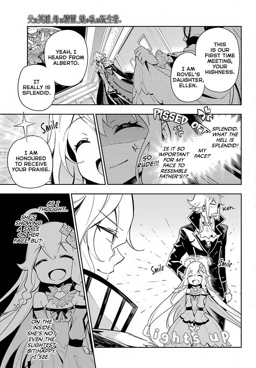 Page 8 Chapter 16 Reincarnated as the Daughter of the Legendary Hero and the Queen of Spirits