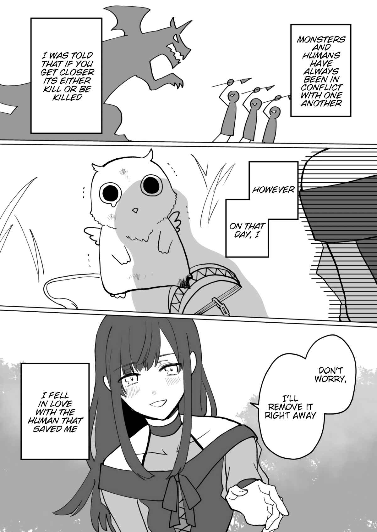 Page 1 Chapter 1 Mamono no Ongaeshi