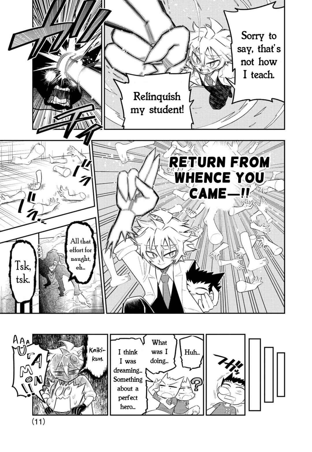 Page 11 Chapter 7 Urban Legend Professor Uramon