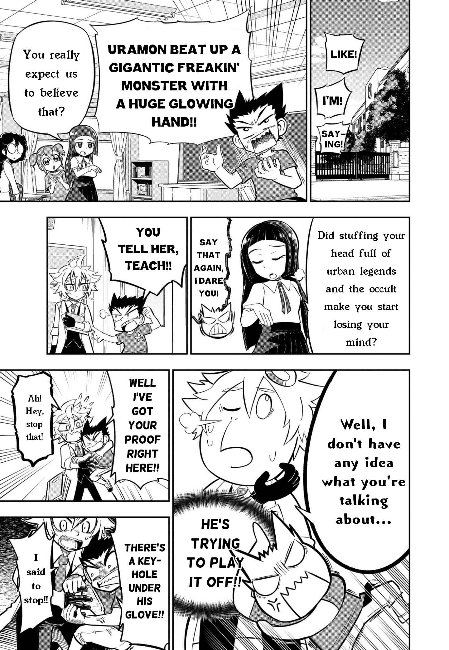 Page 9 Chapter 3 Urban Legend Professor Uramon