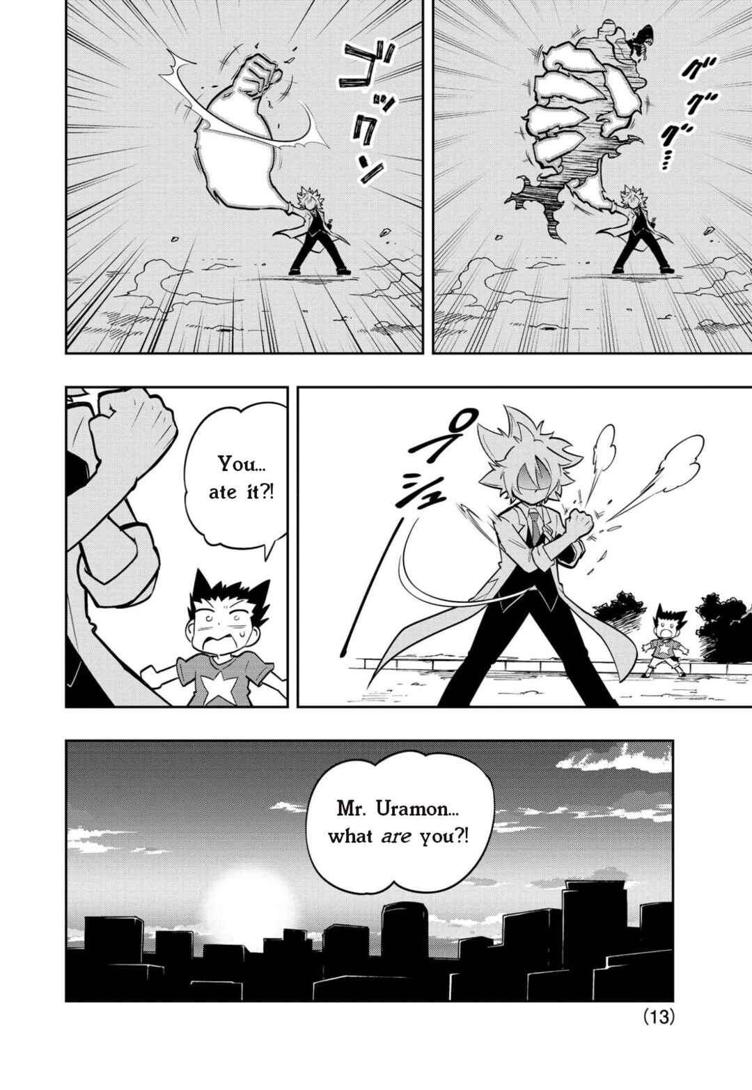 Page 12 Chapter 5 Urban Legend Professor Uramon